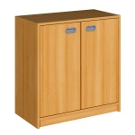 Papierschrank 78 cm breit und mit 7 Fächern geschlossen 